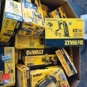 dewalt and milwaukee tool pallets