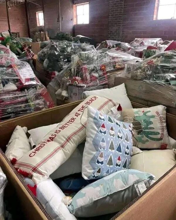 christmas deco liquidation pallet christmas deco liquidation pallet