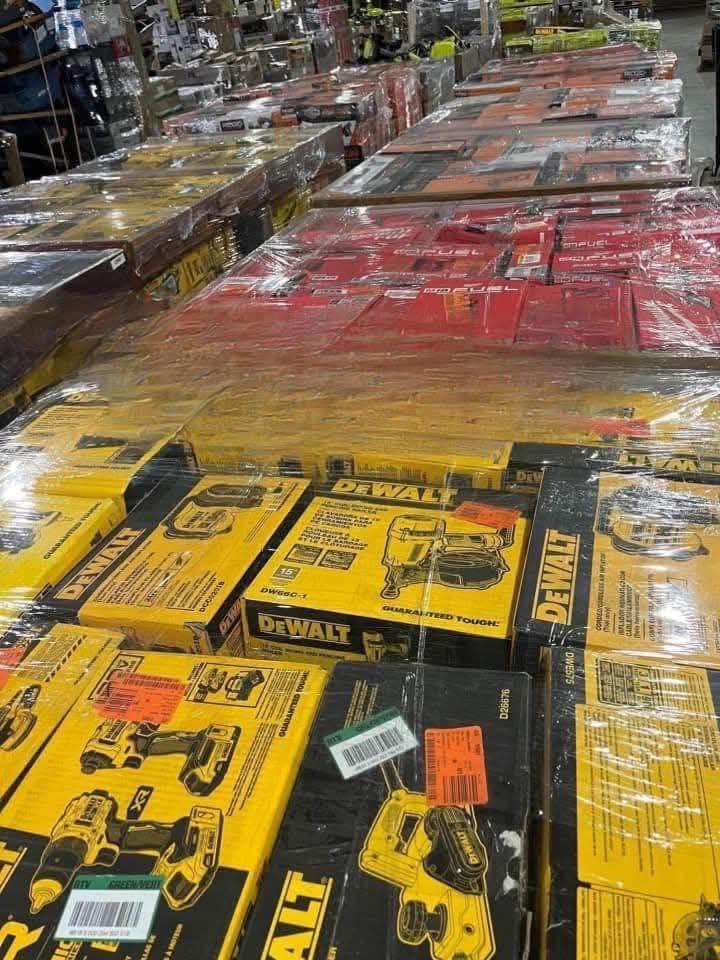dewalt ryobi milwaukee pallet liquidation wholesale dewalt ryobi milwaukee pallet liquidation wholesale