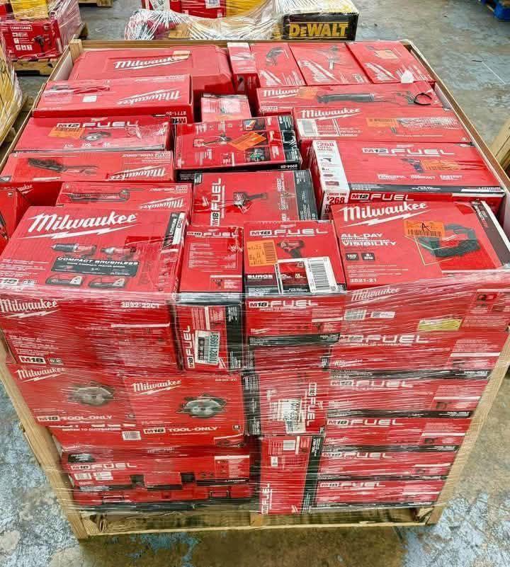 dewalt ryobi milwaukee pallet liquidation wholesale dewalt ryobi milwaukee pallet liquidation wholesale