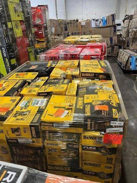 dewalt ryobi milwaukee pallet liquidation wholesale dewalt ryobi milwaukee pallet liquidation wholesale