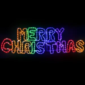 1.6m christmas lights motif 360 led rope light outdoor decoration jingle jollys xmas mot d merrychris mc01